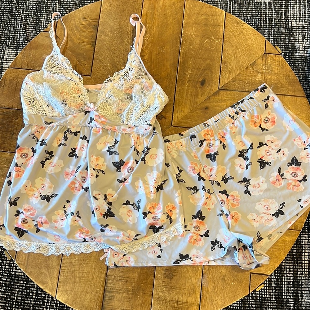 Silky sexy pajama set